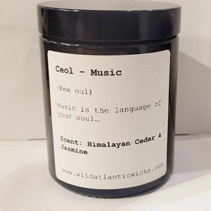 Ceol - Music Candle by Wild Atlantic Wicks