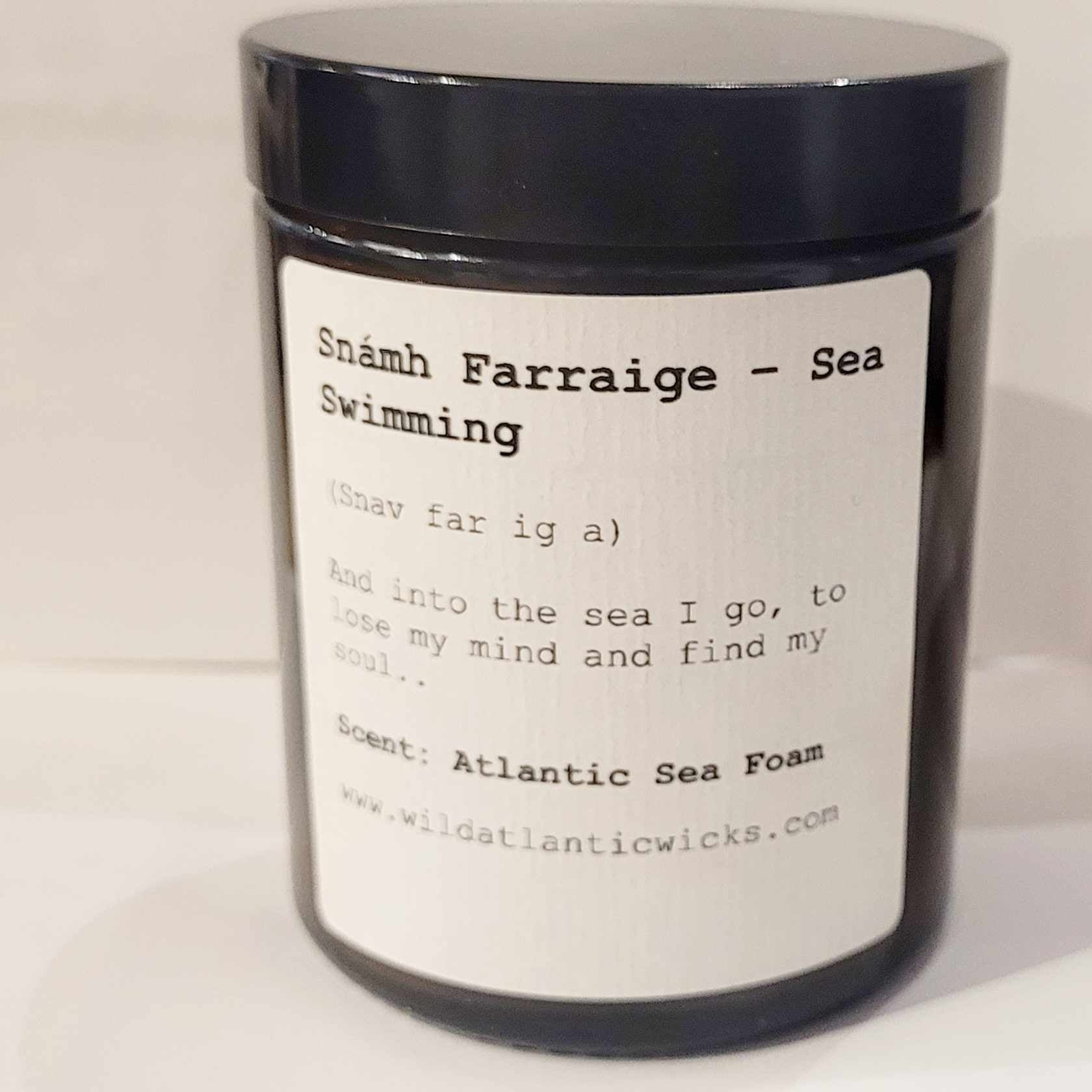 Snámh Farraige - Sea Swimming Candle by Wild Atlantic Wicks
