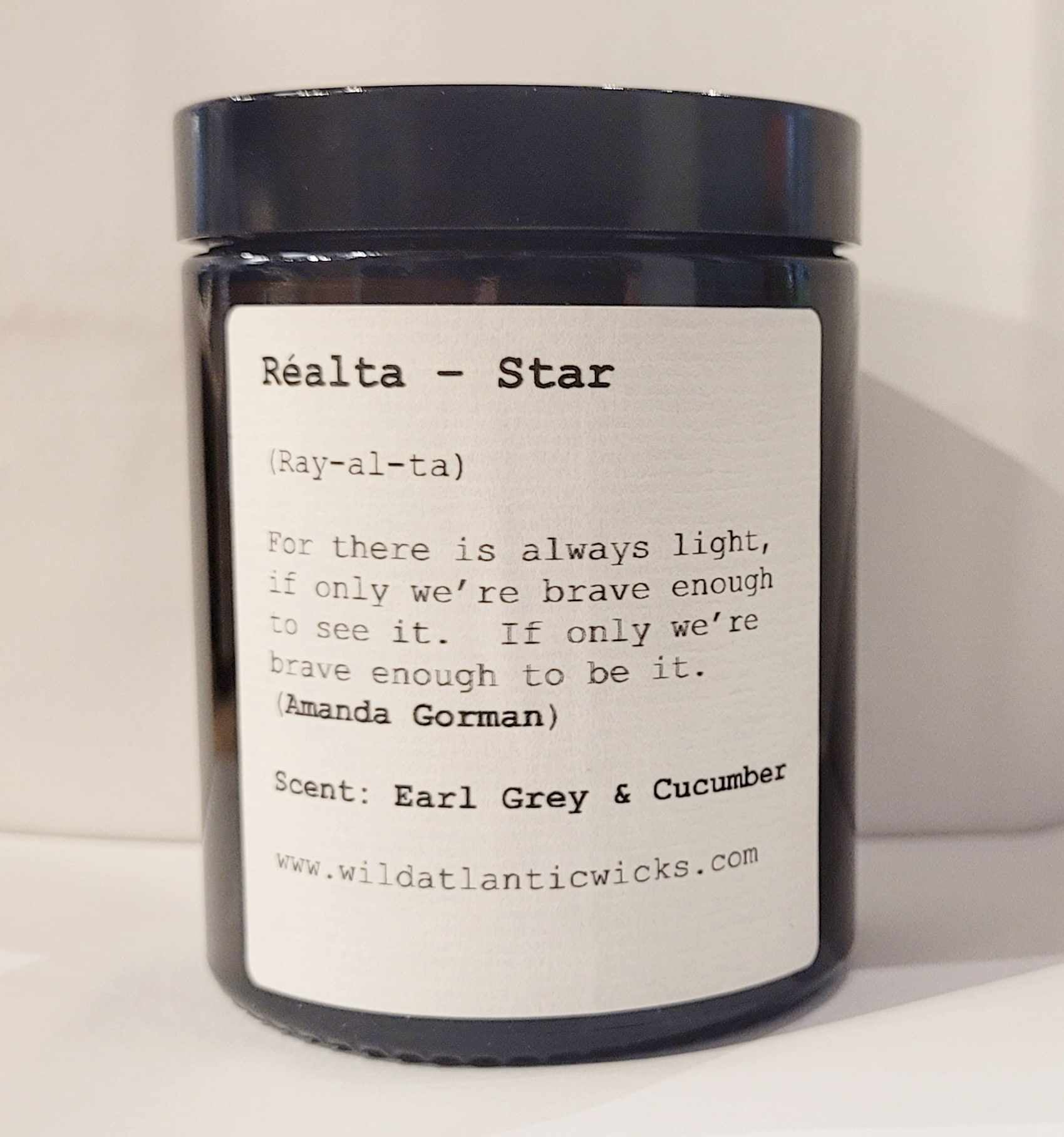 Réalta - Star Candle by Wild Atlantic Wicks