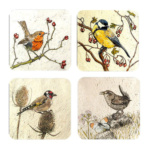 Set of 4 Coasters by Annabel Langrish