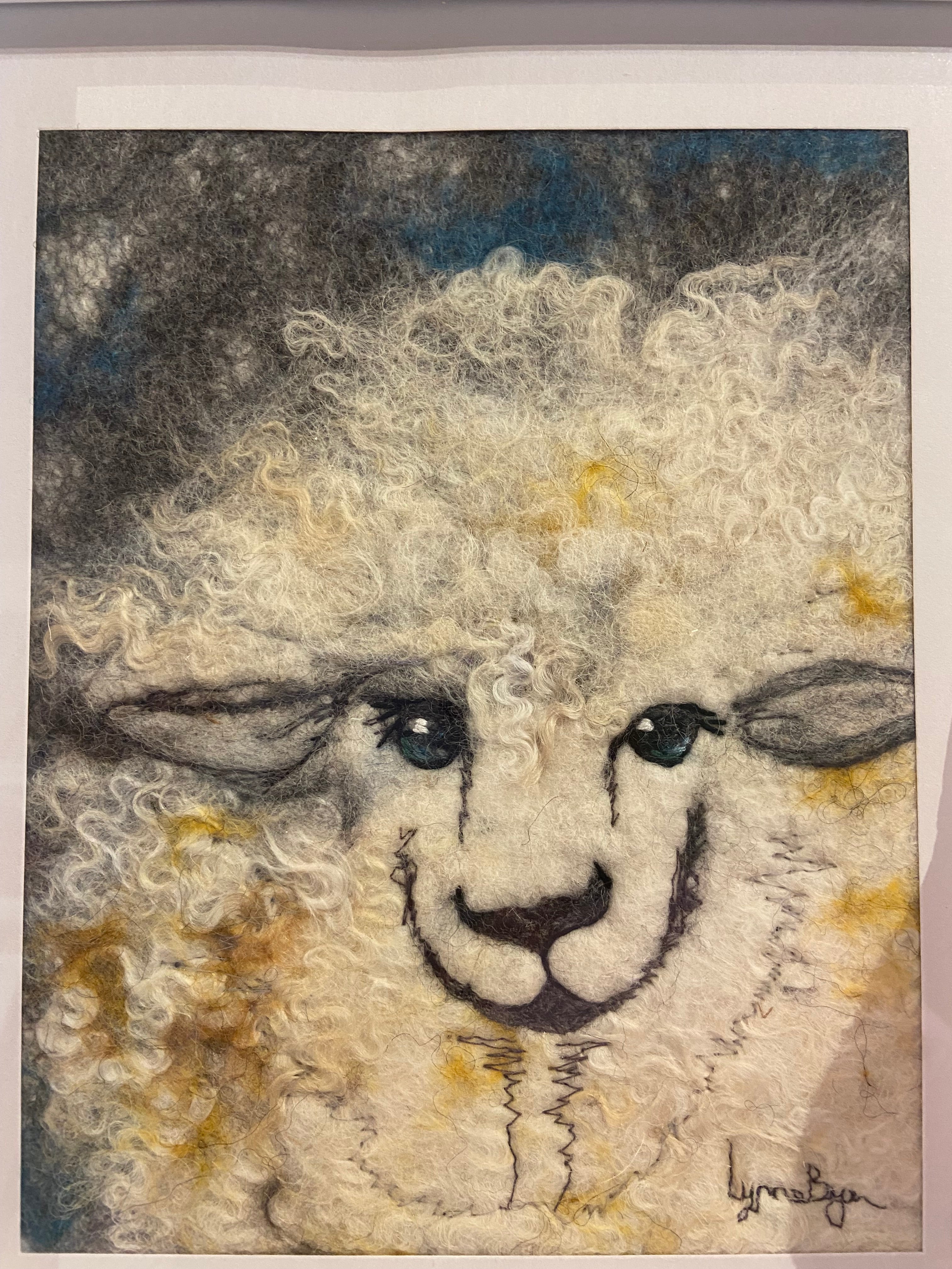 Lynne Bye - Wool Picture Frames