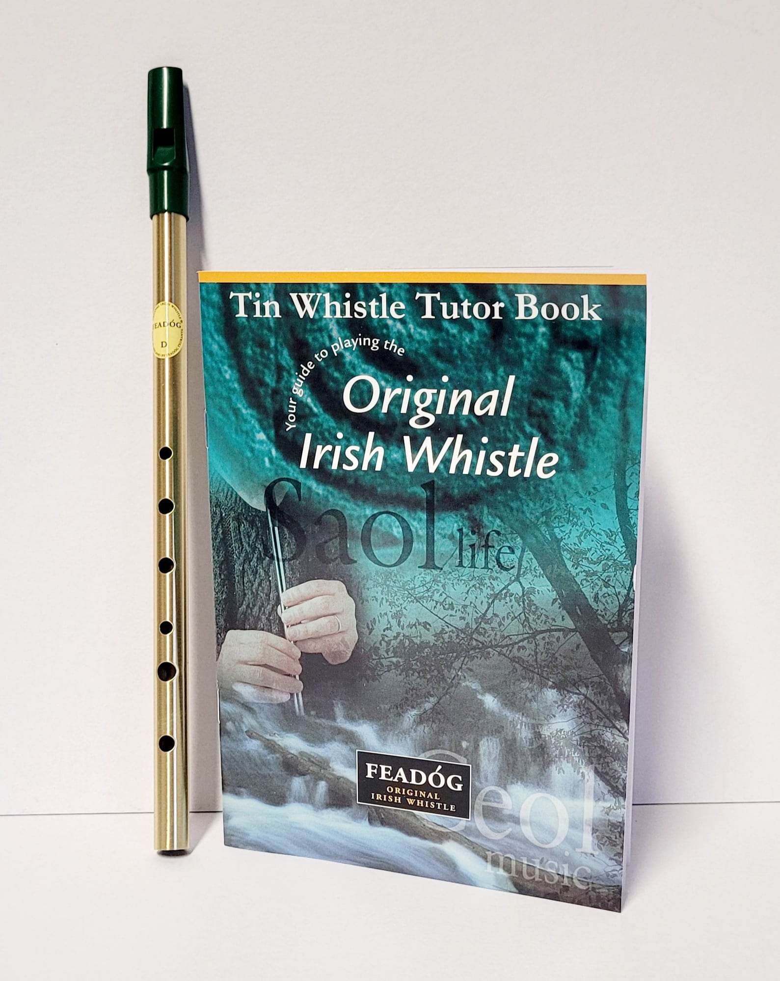 Original Irish Whistle with Tutor Book
