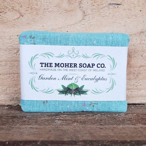 Garden Mint & Eucalyptus Natural Soap by The Moher Soap Co.