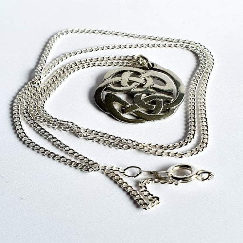 Irish Celtic Art Necklace