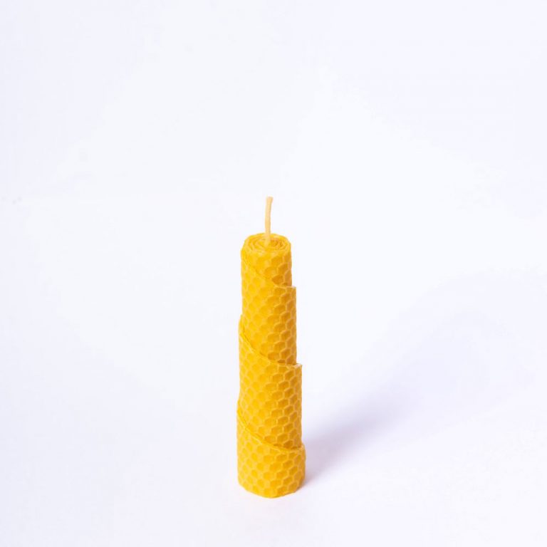 Beeswax Small Spiral Candle