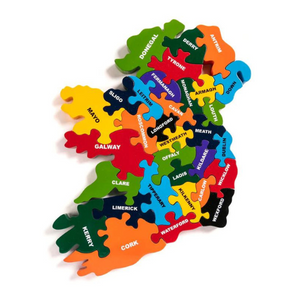 Map of Ireland Jigsaw Puzzle