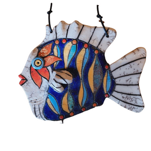 Raku - Angel Fish