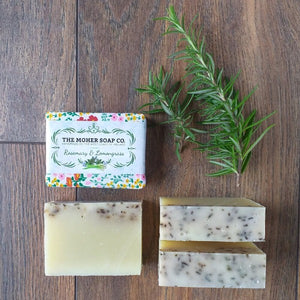 Rosemary & Lemongrass Natural Soap by The Moher Soap Co.