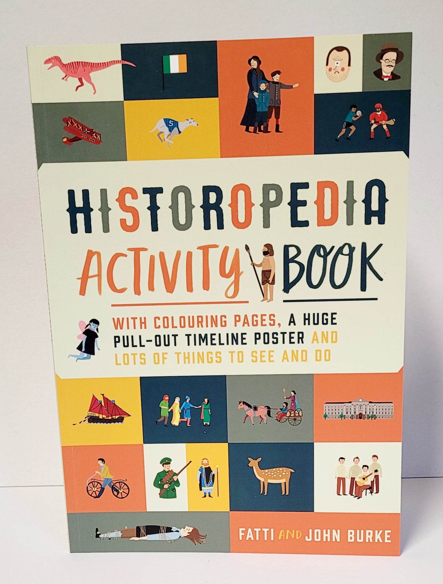 Historopedia Activity Book by Fatti and John Bourke