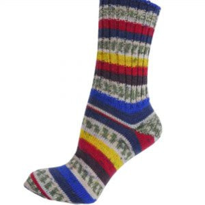 Fair Isle Socks Short by Grange Craft
