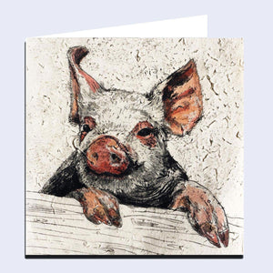 'Piglet' Greeting Card