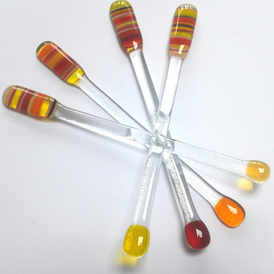 Tall Cocktail Swizzle Sticks Set of 4