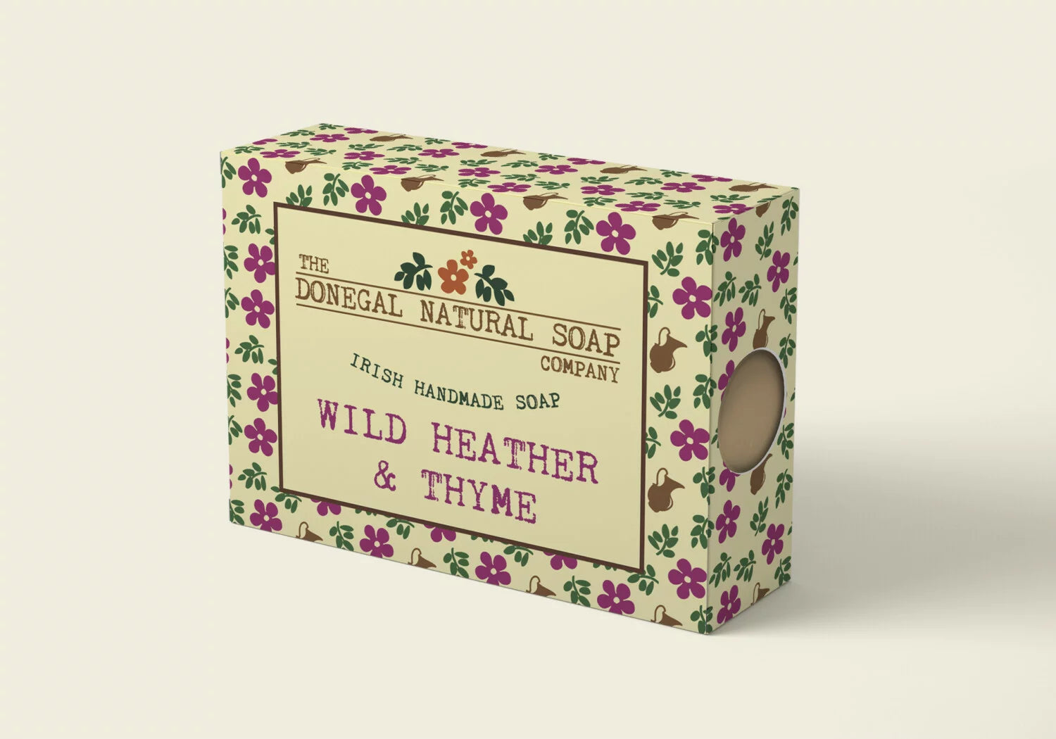Wild Heather & Thyme Soap by The Donegal Natural Soap Company